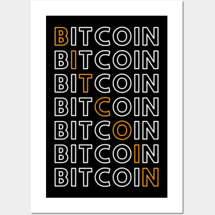 Bitcoin Posters and Art